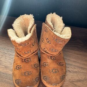 Toddler UGG keelin embossed boots